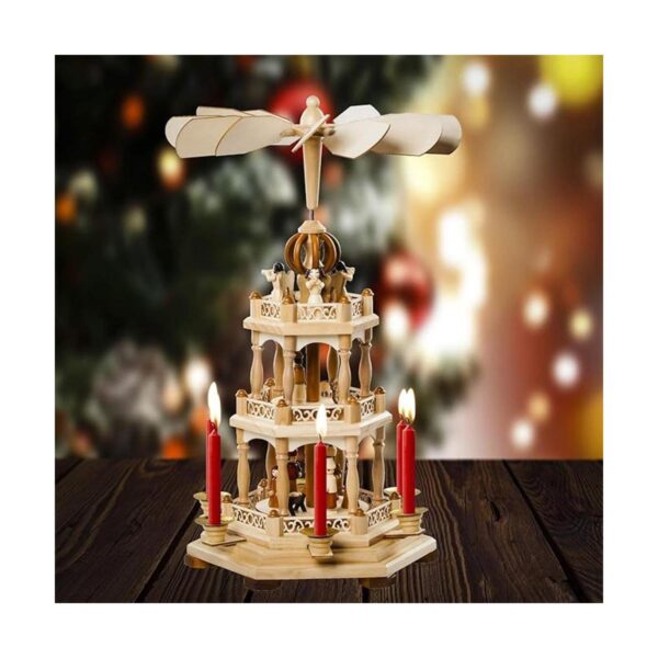 NORDICO Candlelights 100 velas rojas para árbol de_6