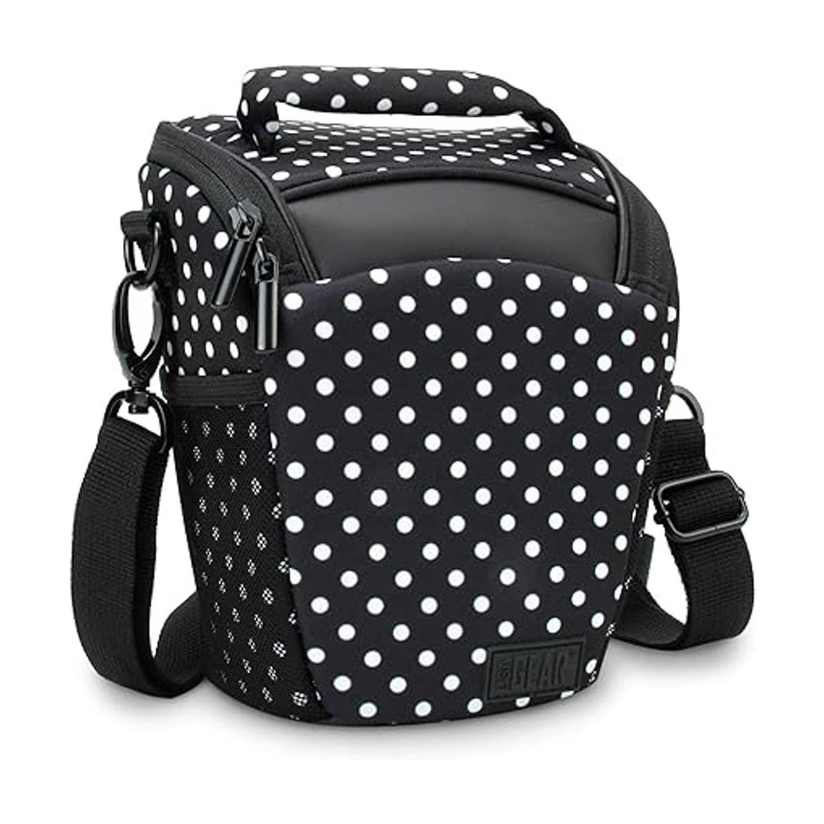 USA GEAR Bolsa compacta para guardar cámara con cobertor