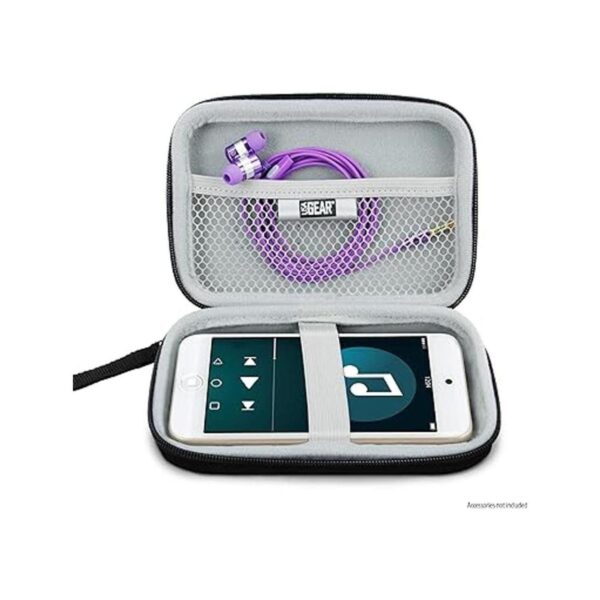 USA GEAR Carcasa rígida para iPod de viaje compatible con_5