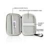 USA GEAR Carcasa rígida para iPod de viaje compatible con_3