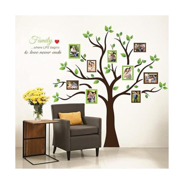 Timber Artbox Calcomanías para pared de árbol genealógico