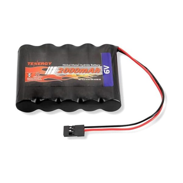 Tenergy Batería RX receptor NiMH con conectores Hitec de 6_1