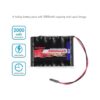 Tenergy Batería RX receptor NiMH con conectores Hitec de 6_2
