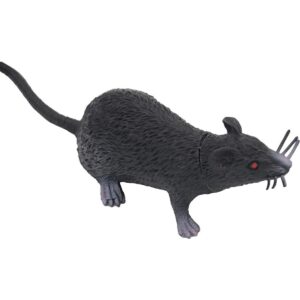 Paquete de 3 ratas falsas modelo de ratón realista_4