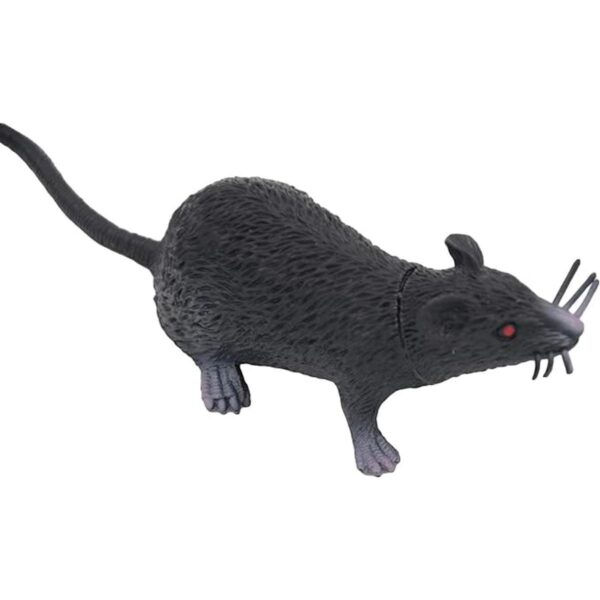 Paquete de 3 ratas falsas modelo de ratón realista_4