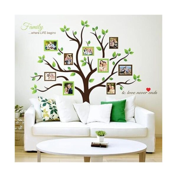 Timber Artbox Calcomanías para pared de árbol genealógico