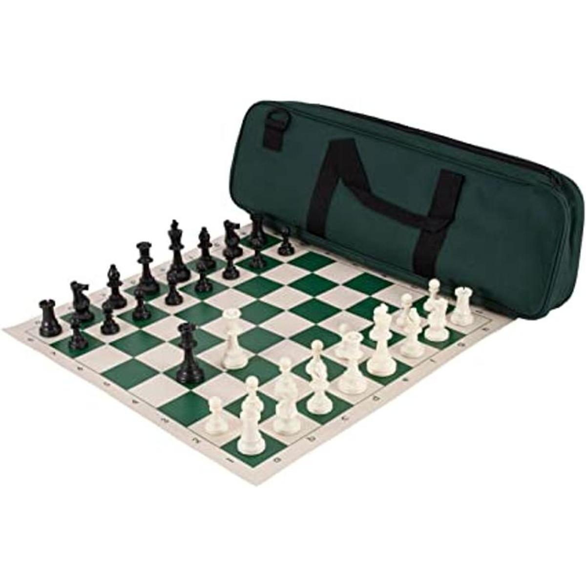 Juego de ajedrez de lujo Triple ponderado por la