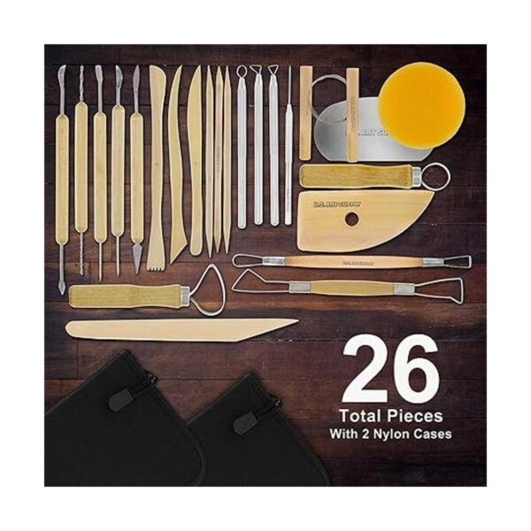 US Art Supply 26 unidades de herramientas para trabajar_2