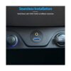 URWOOW Montaje empotrado USB 3.3 ft 3 pies 0.138 in y_2