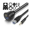 URWOOW Montaje empotrado USB 3.3 ft 3 pies 0.138 in y_1