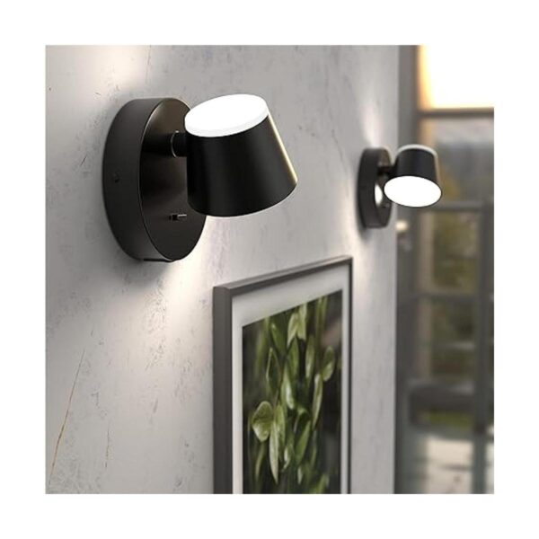 URSOLA Aplique de pared LED con interruptor de_3