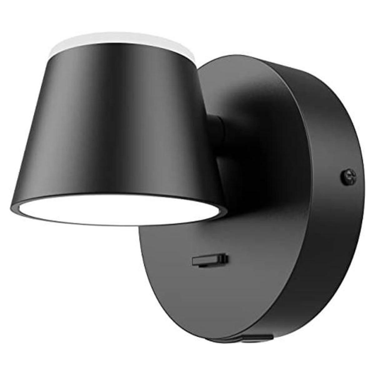 URSOLA Aplique de pared LED con interruptor de