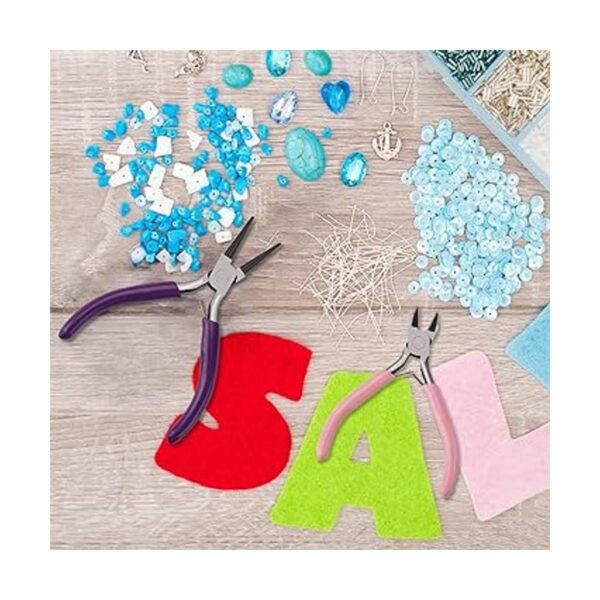 Paquete de 4 alicates de joyería kit de herramientas con