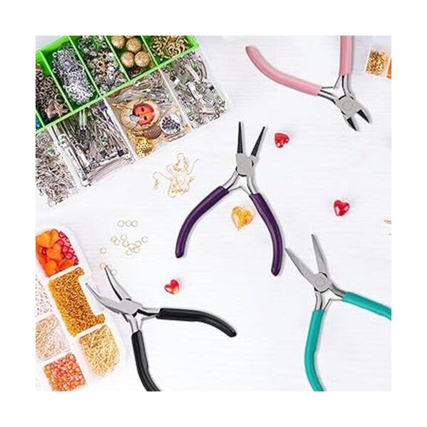 Paquete de 4 alicates de joyería kit de herramientas con