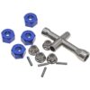 4 adaptadores hexagonales de aluminio de 0.472 in de_4