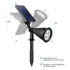 Urpower Luces solares 2 en 1 de energía solar 4 LED foco_2