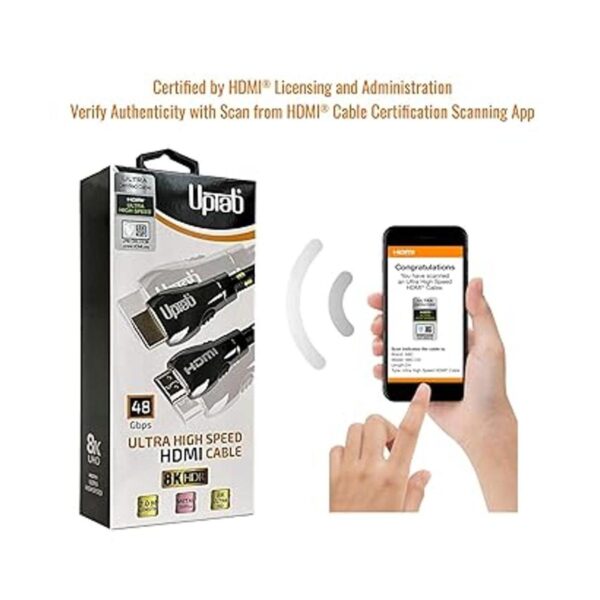 Cable HDMI certificado 2.1 8K ultra alta velocidad 8K 60Hz_2