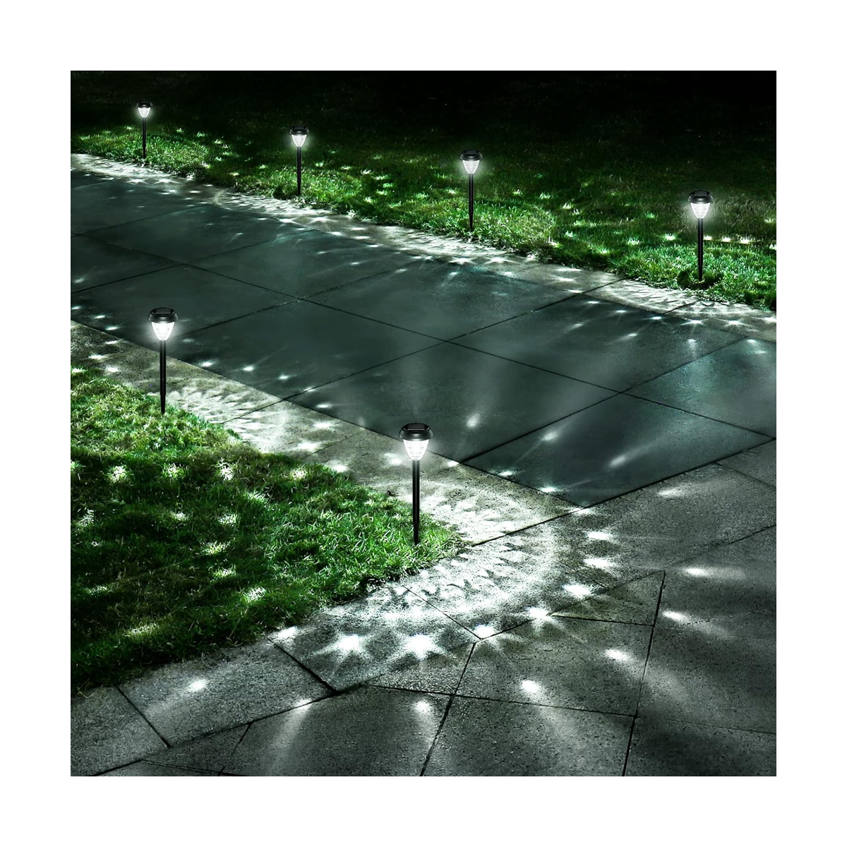 URAGO Luces solares súper brillantes impermeables para