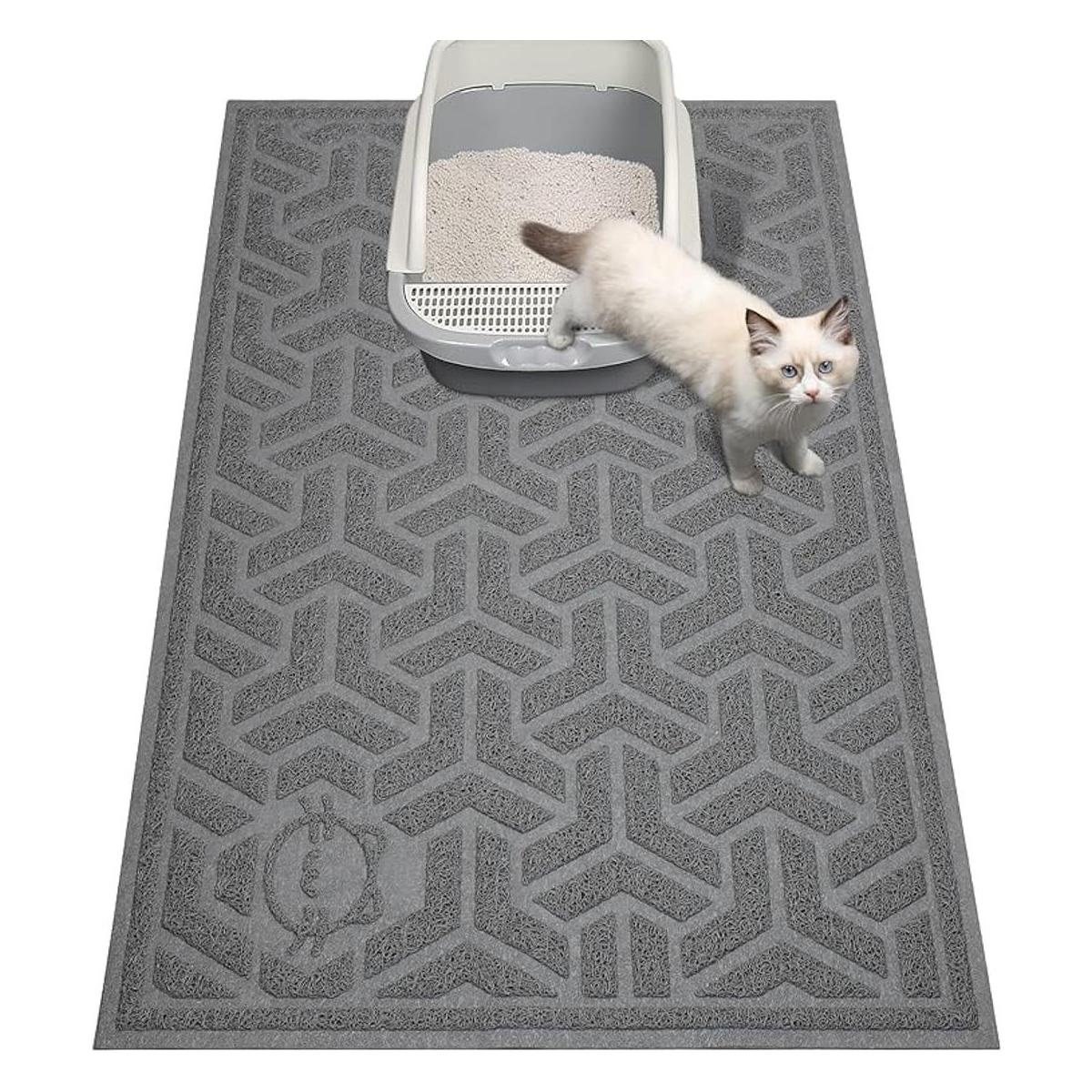 UPSKY Tapete de arena para gatos tapete de captura de