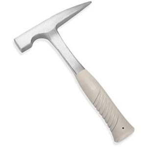 EFFICERE Martillo de púas de roca de acero de 22 onzas con