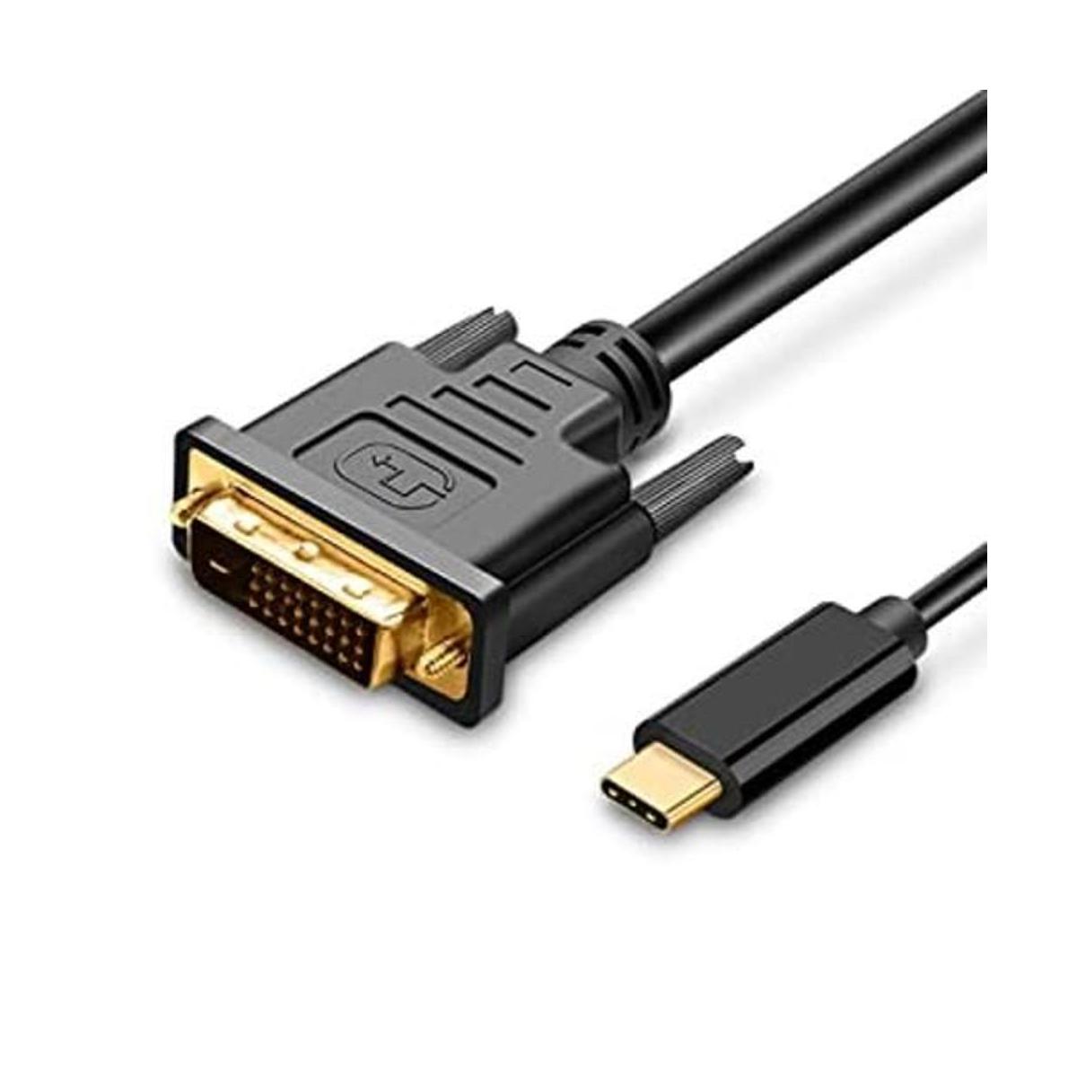 UPGROW Cable USB C a DVI 4K a 30Hz 4 pies USB tipo C a DVI