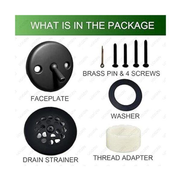 Kit de moldura de palanca de viaje para tapón de drenaje