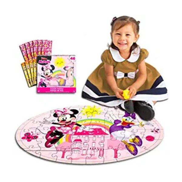 Disney Minnie Mouse gigante Floor Puzzle para Niños 3_1