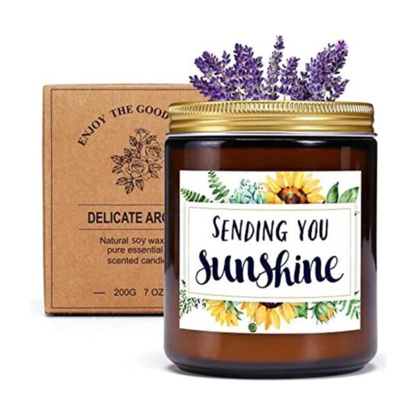 UOKPT Velas perfumadas de lavanda para mujer regalo único_1