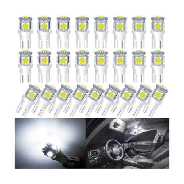 UNXMRFF Paquete de 25 bombillas LED de 194 bombillas LED_1