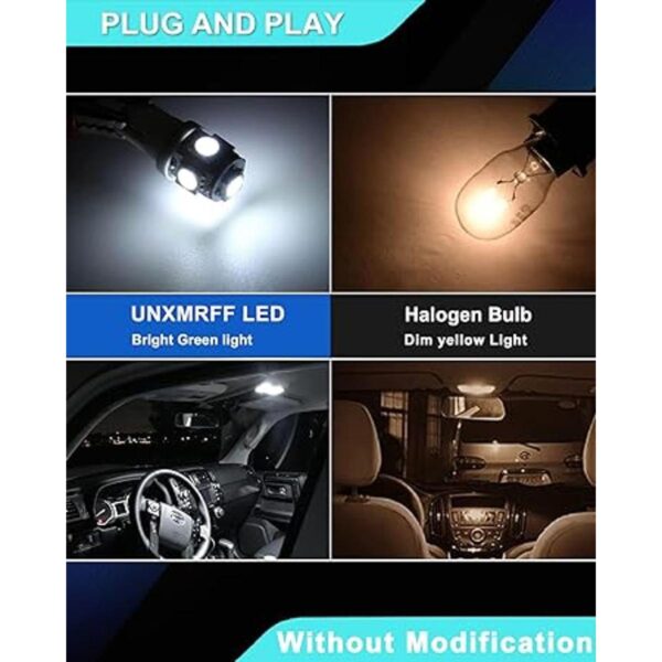 UNXMRFF Paquete de 25 bombillas LED de 194 bombillas LED_6
