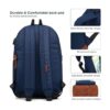 Mochila universitaria resistente al agua para laptop con_5