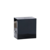 UNIQOOO Caja de tarjetas de boda de acrílico negro con_1