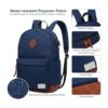 Mochila universitaria resistente al agua para laptop con_4