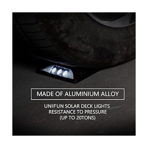 UNIFUN Luces solares para terraza luces LED para