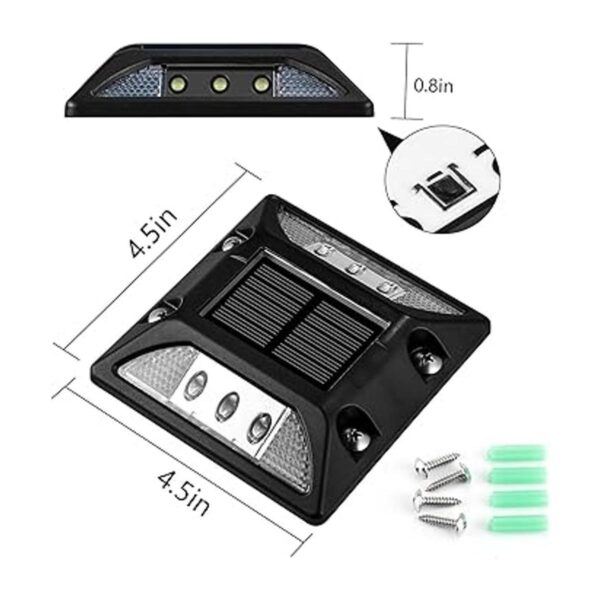 UNIFUN Luces solares para terraza luces LED para