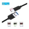 Cable USB tipo C de punta larga de 0.394 in. 3ft_3