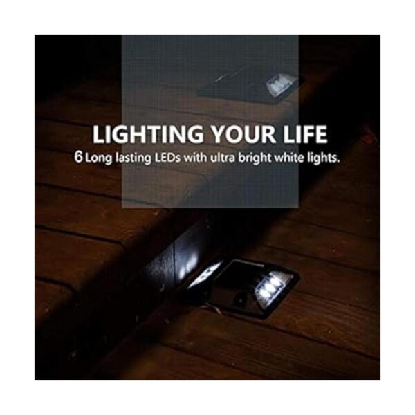 UNIFUN Luces solares para terraza luces LED para