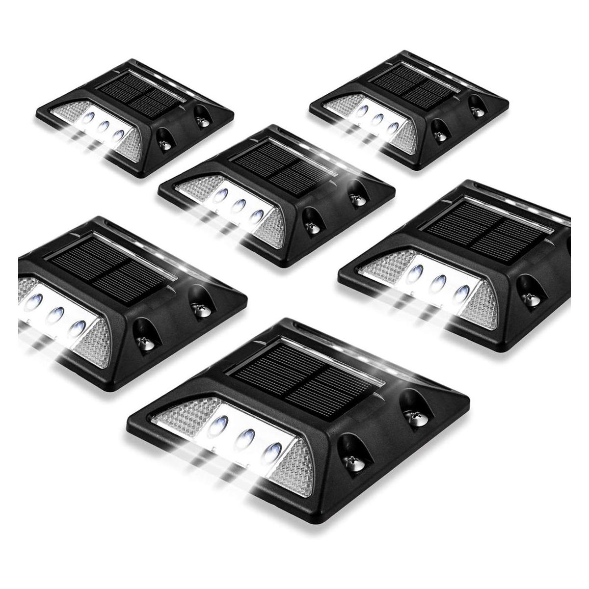 UNIFUN Luces solares para terraza luces LED para