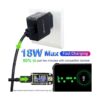Cable USB tipo C de punta larga de 0.394 in. 3ft_6