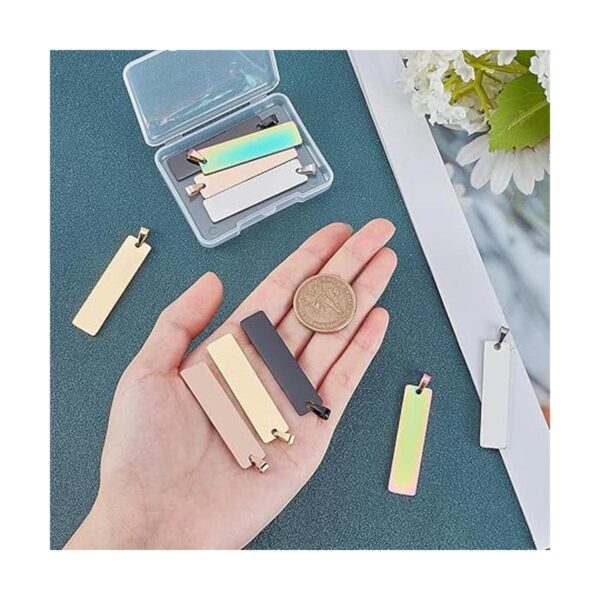UNICRAFTALE 10 piezas de 5 colores chapados al vacío en