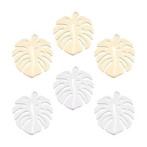 UNICRAFTALE Acerca de 12 piezas de 2 colores Monstera