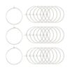 UNICRAFTALE 200pcs 0.984 in 316 acero inoxidable vidrio_1