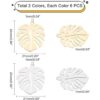 UNICRAFTALE Acerca de 12 piezas de 2 colores Monstera