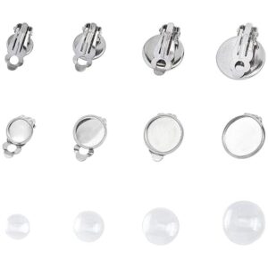 UNICRAFTALE 4 Sizes 8mm10mm12mm14mm Clipon Earring