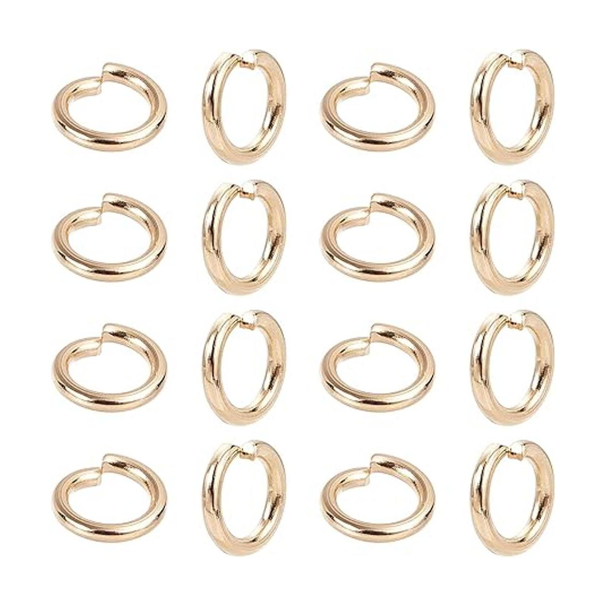 UNICRAFTALE Alrededor de 100 anillos de oro abiertos de
