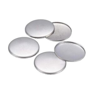 UNICRAFTALE 50 tazas de bisel de acero inoxidable 304 con_1