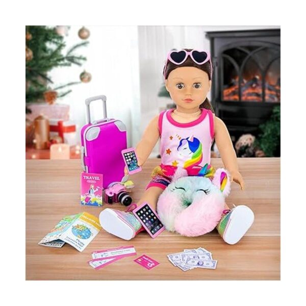 UNICORN ELEMENT Juego de 23 piezas de accesorios de muñeca_6