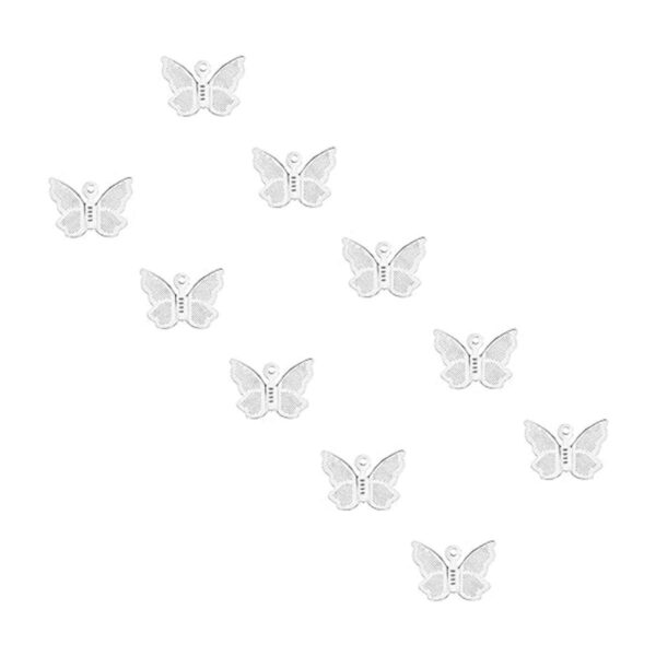 UNICRAFTALE Acerca de 100pcs Mariposa Patrón Charms