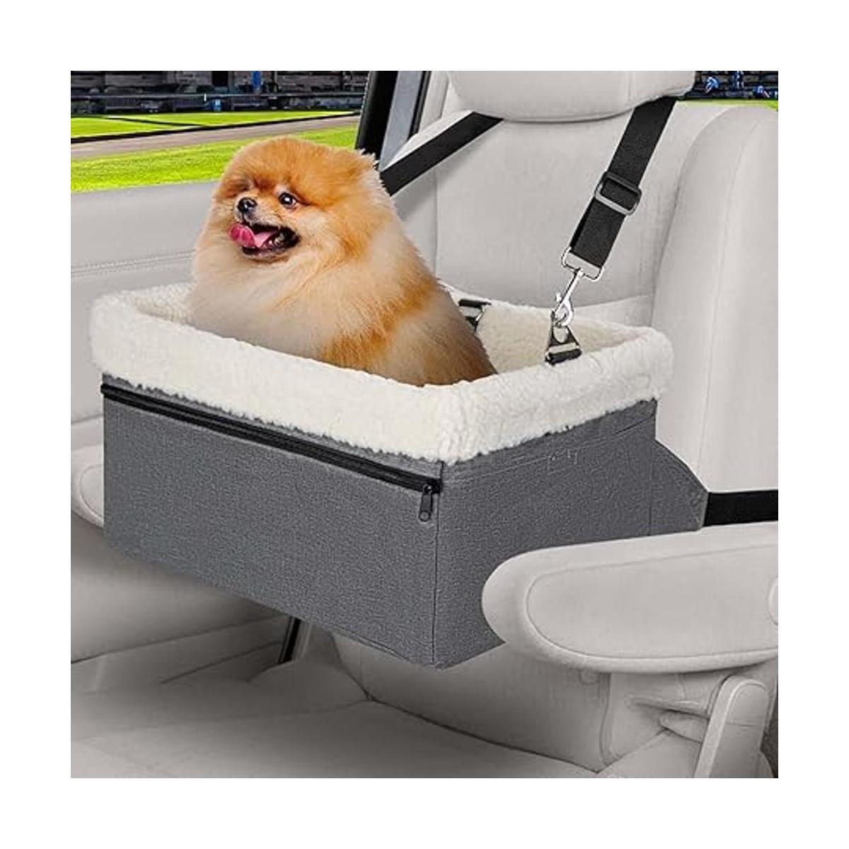 UNICITII Asiento de coche para perros pequeños asiento
