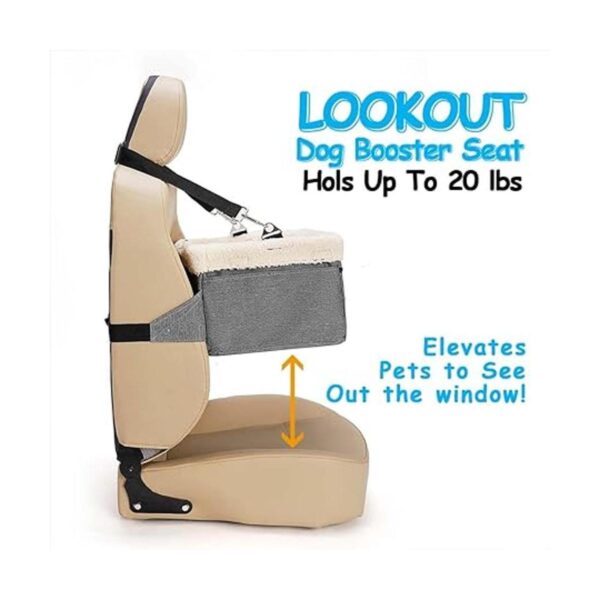 UNICITII Asiento de coche para perros pequeños asiento